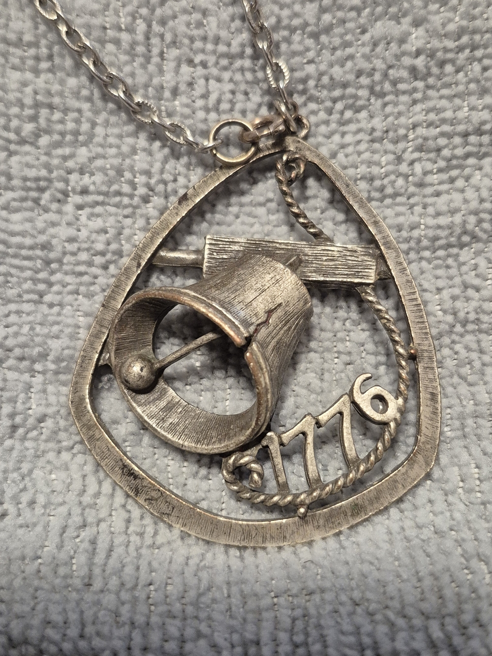 1776 Liberty Bell Pendant Necklace